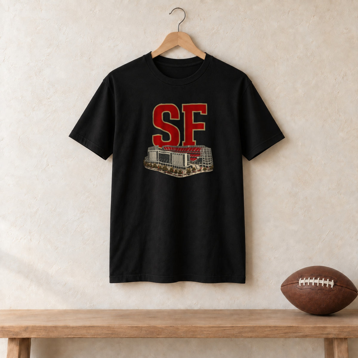 San Francisco Home Field Advantage tee in Black