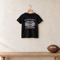 Color Black, Saturdays in Evanston Youth Classic Tee in black
