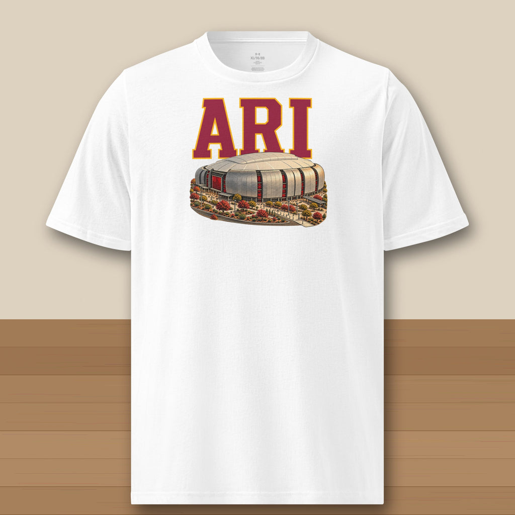 Under Armour Tee · White · front · Arizona Home Field Advantage Under Armour tee in white