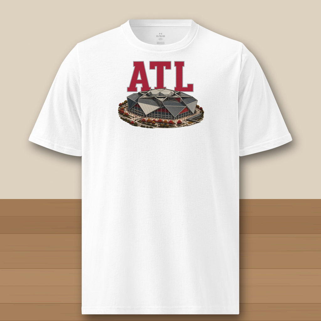 Under Armour Tee · White · front · Atlanta Home Field Advantage Under Armour tee in white