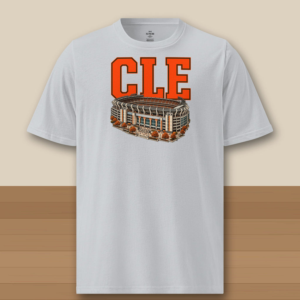 Under Armour Tee · Grey · front · Cleveland Home Field Advantage Under Armour tee in grey
