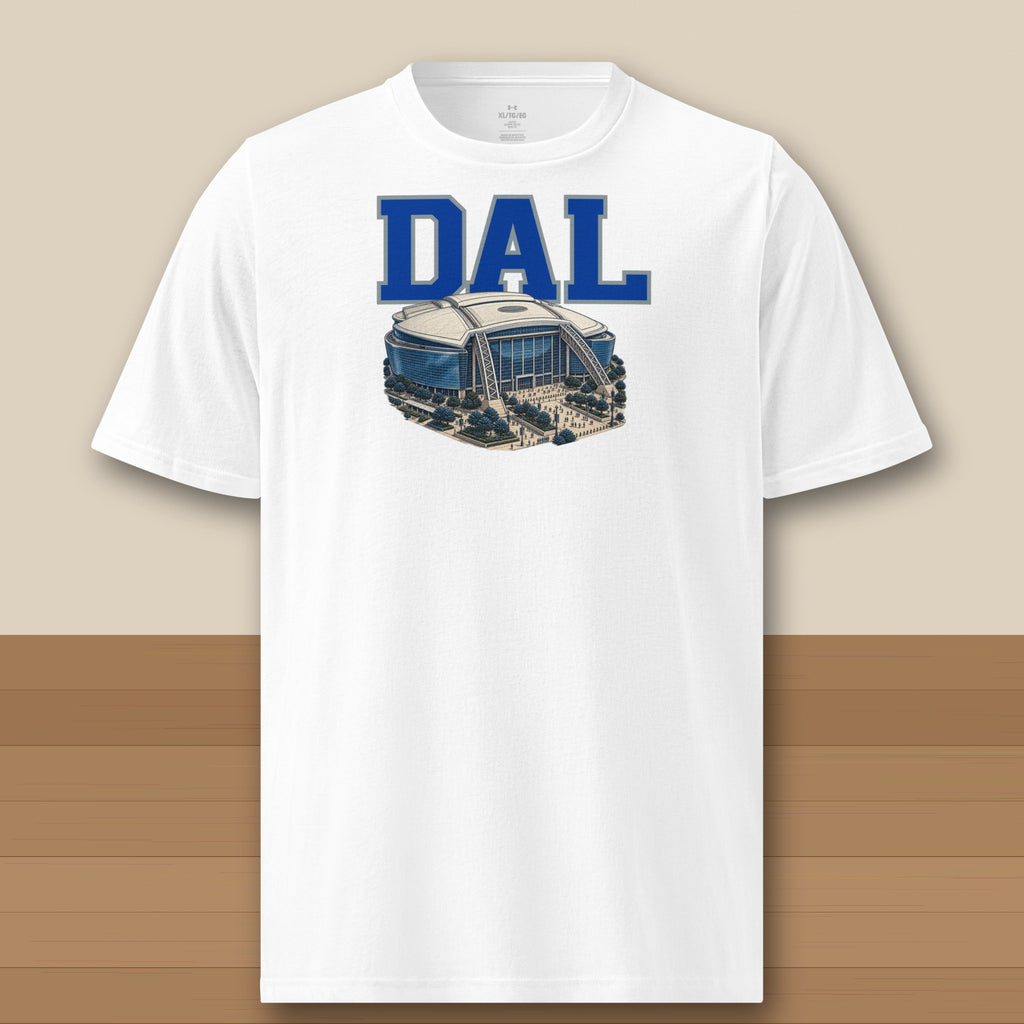 Under Armour Tee · White · front · Dallas Home Field Advantage Under Armour tee in white