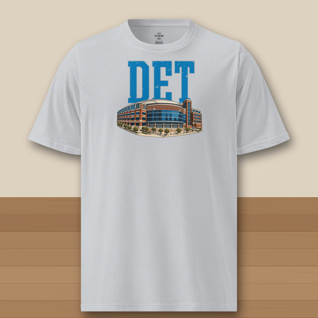 Under Armour Tee · Grey · front · Detroit Home Field Advantage Under Armour tee in grey