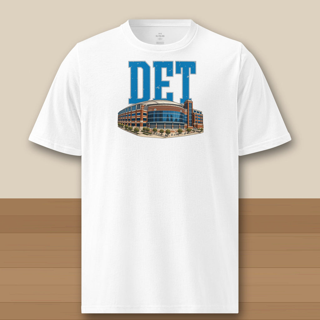 Under Armour Tee · White · front · Detroit Home Field Advantage Under Armour tee in white