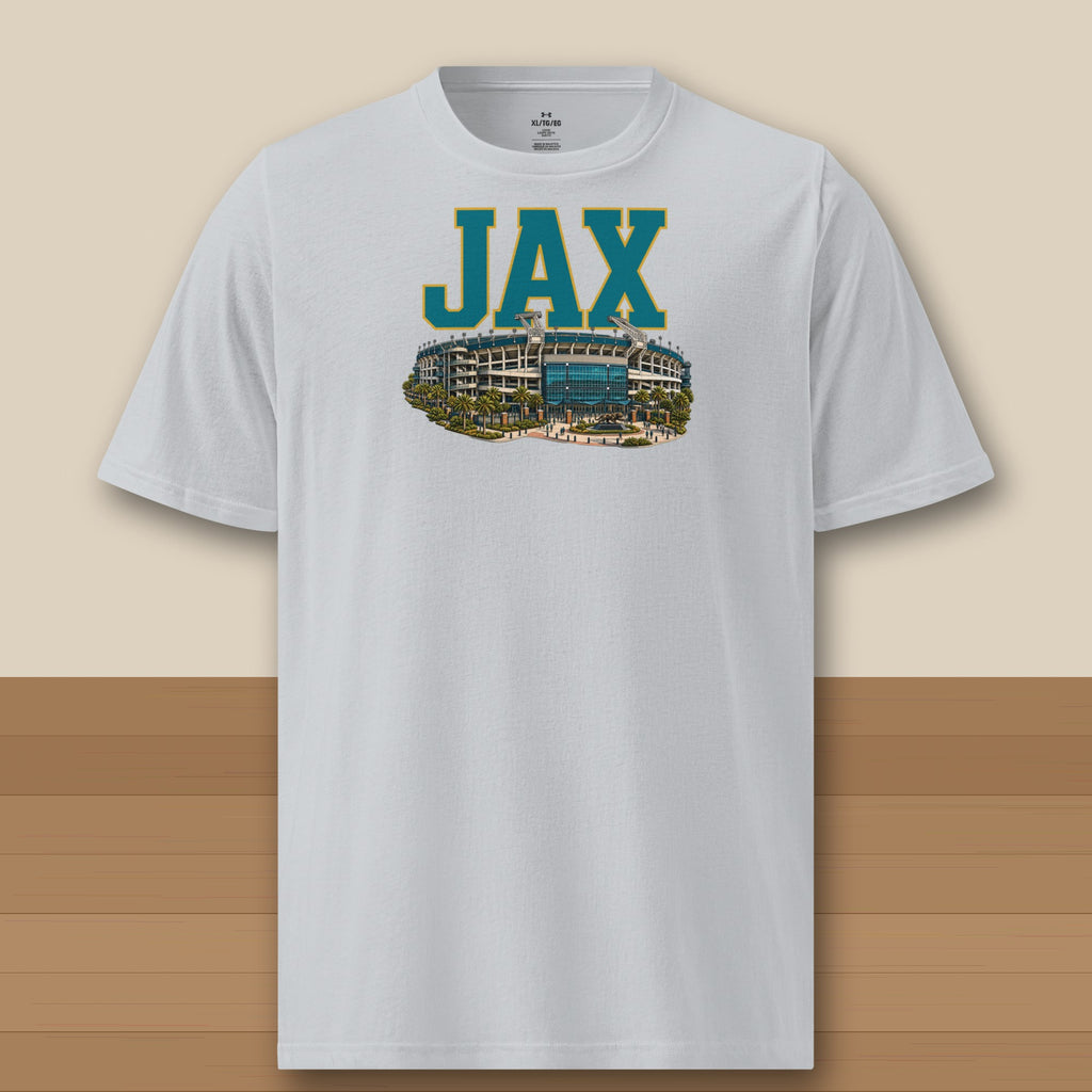 Under Armour Tee · Grey · front · Jacksonville Home Field Advantage Under Armour tee in grey