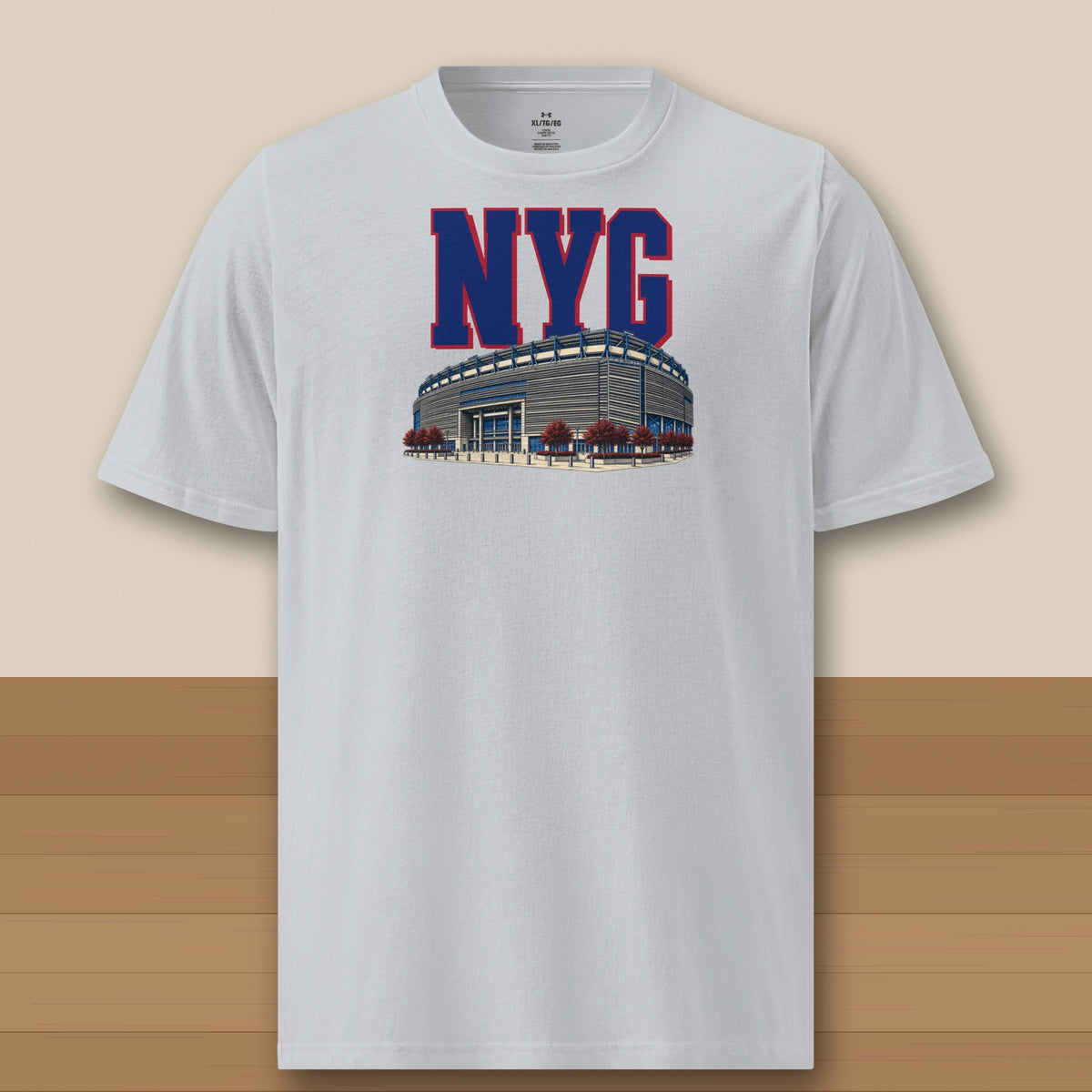 Under Armour Tee · Grey · front · New York Royal Home Field Advantage Under Armour tee in grey
