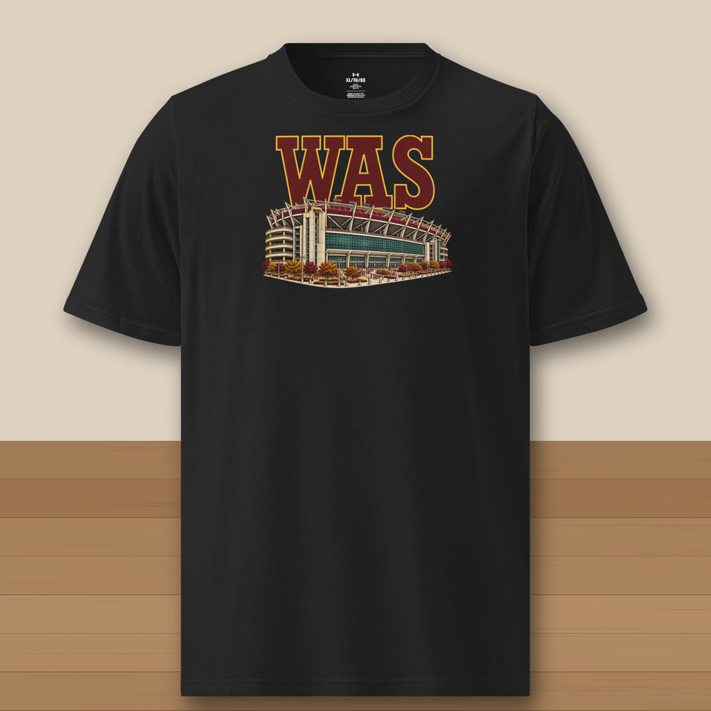 Under Armour Tee · Black · front · Washington Home Field Advantage Under Armour tee in black