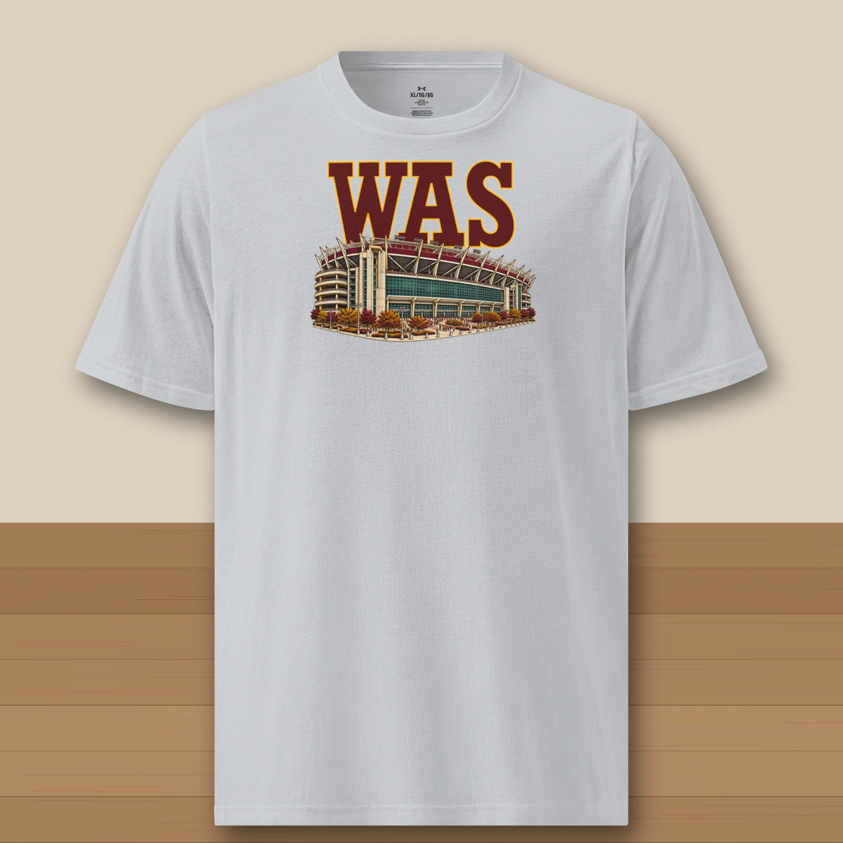 Under Armour Tee · Grey · front · Washington Home Field Advantage Under Armour tee in grey