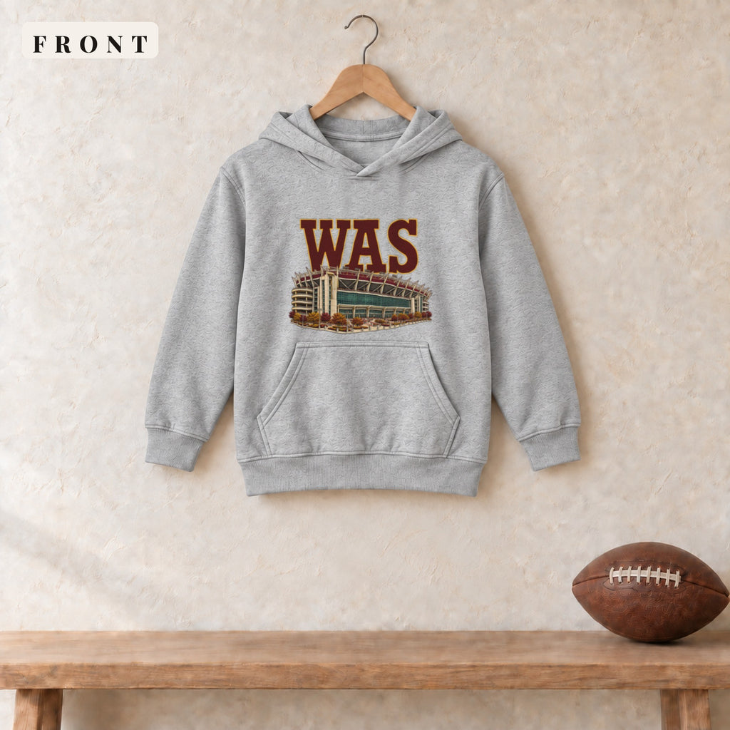 Youth Hoodie · Sport Grey · front · Washington Home Field Advantage youth hoodie in sport grey