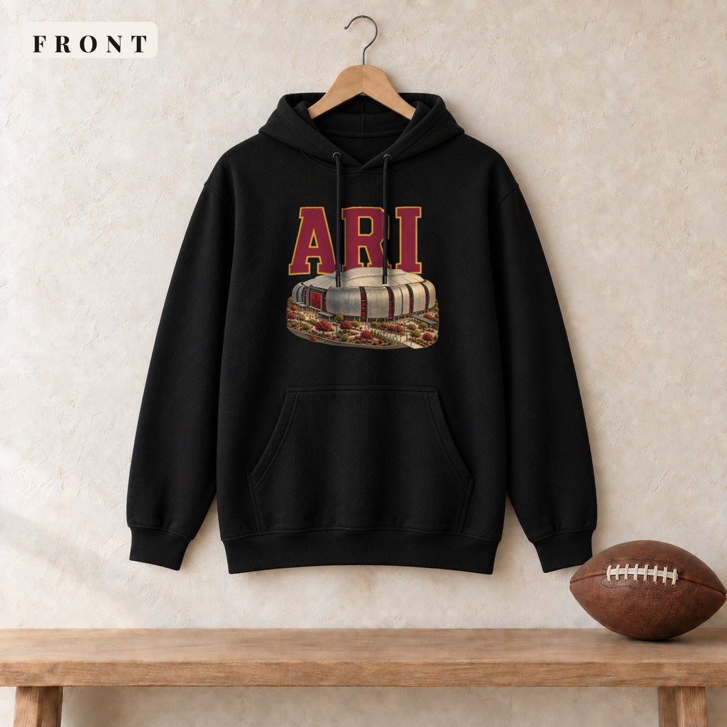 Hoodie · Black · front · Arizona Home Field Advantage hoodie in black
