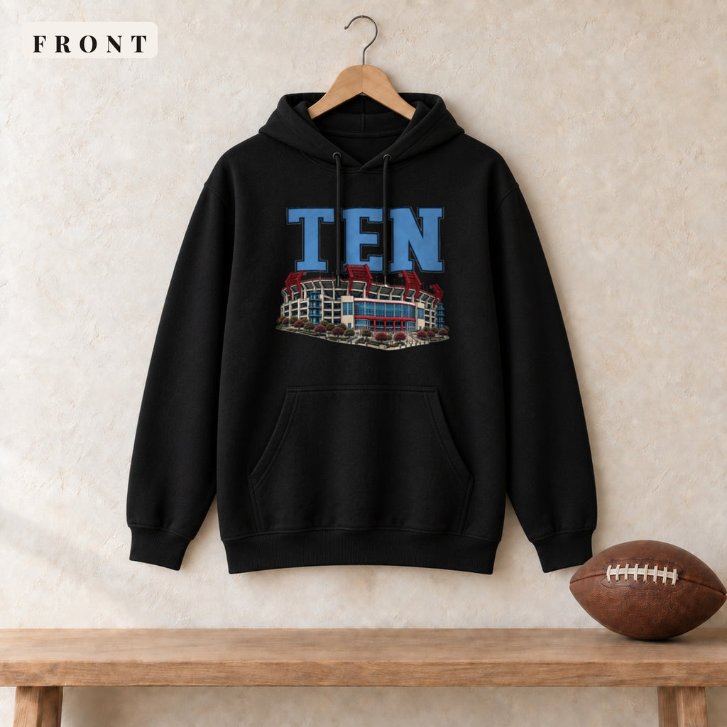 Hoodie · Black · front · Tennessee Home Field Advantage hoodie in black