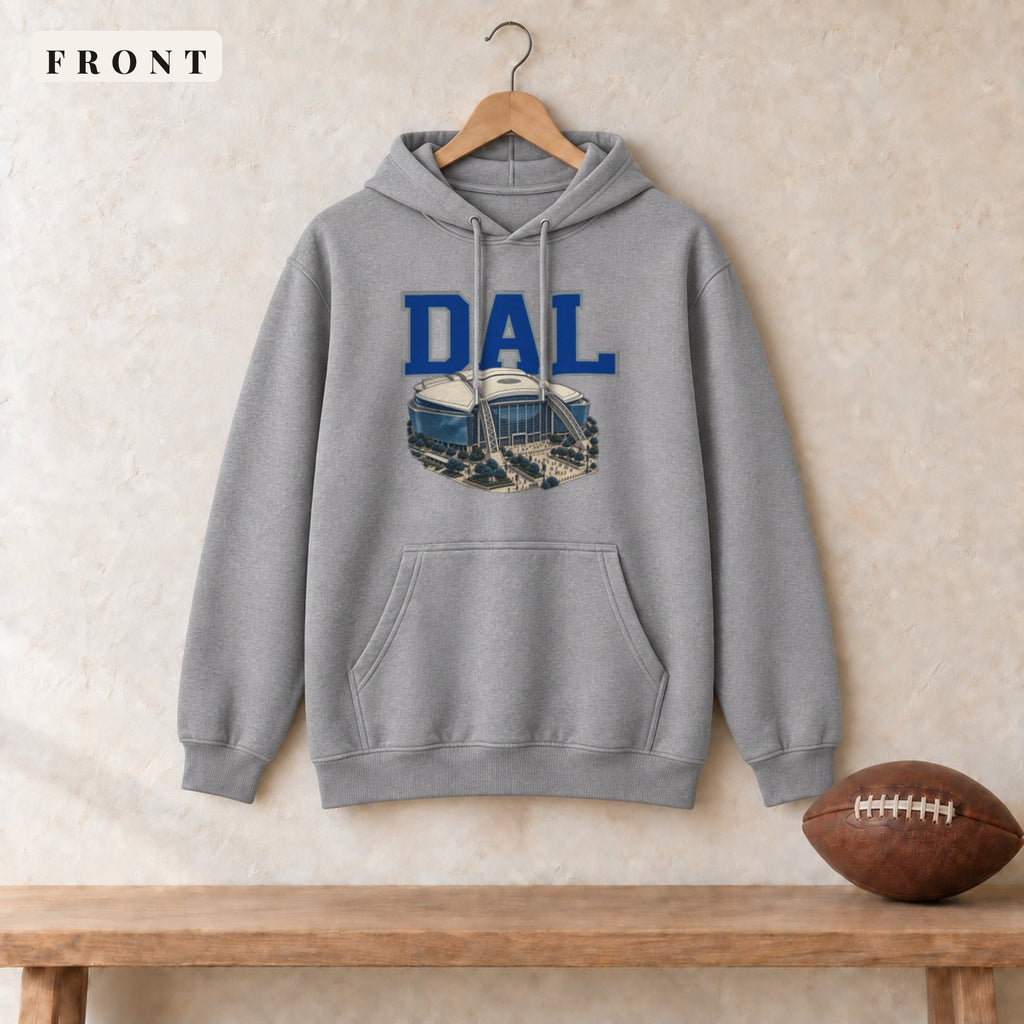 Hoodie · Sport Grey · front · Dallas Home Field Advantage hoodie in sport grey