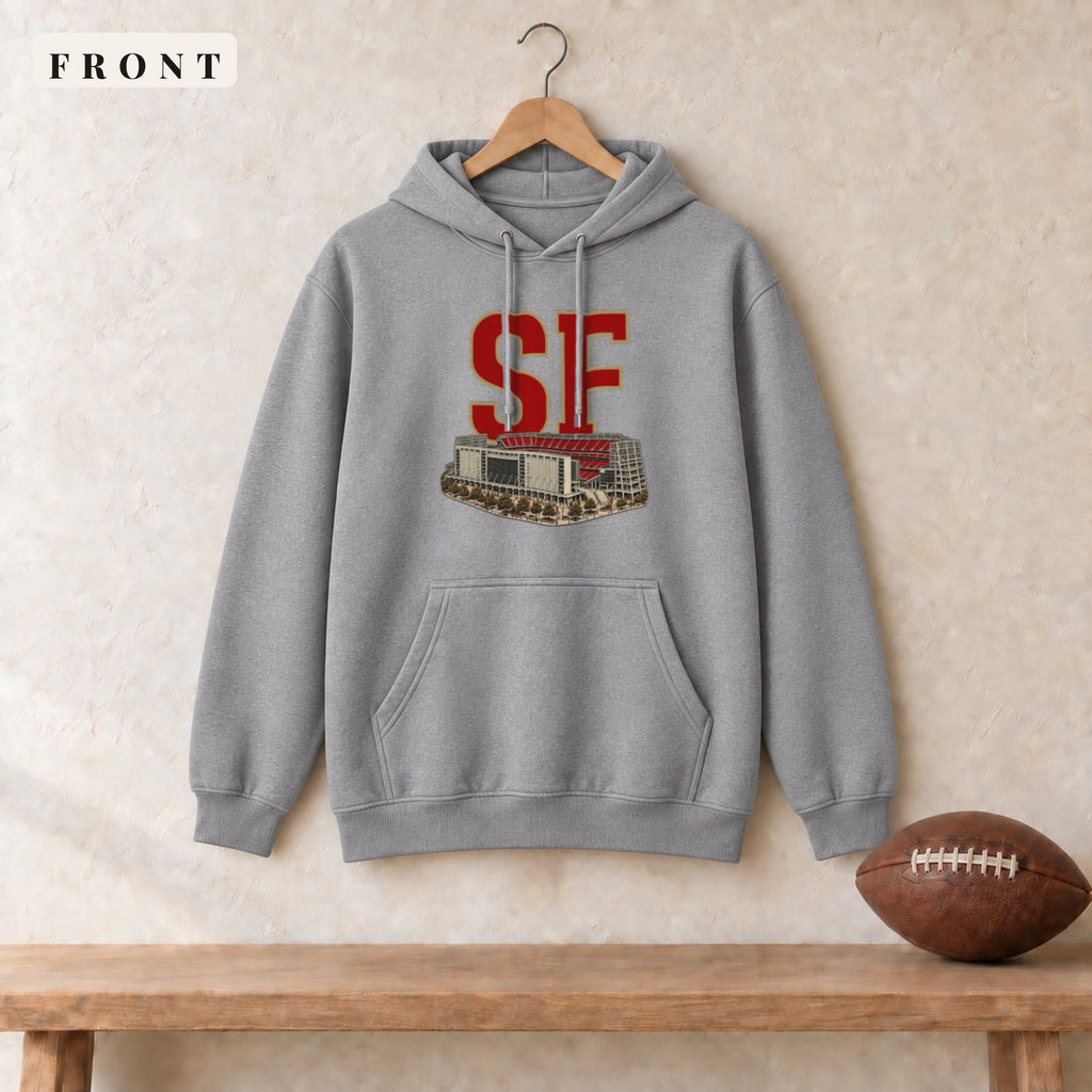 Hoodie · Sport Grey · front · San Francisco Home Field Advantage hoodie in sport grey