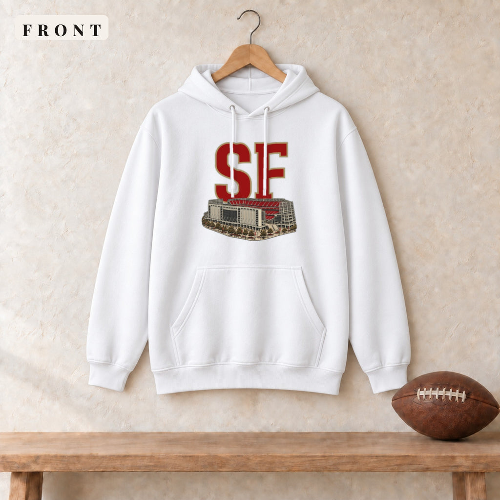 Hoodie · White · front · San Francisco Home Field Advantage hoodie in white