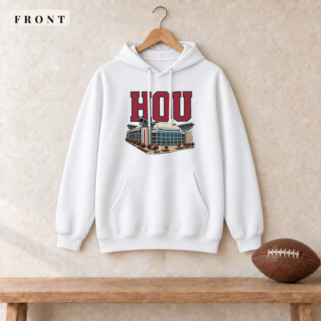 Hoodie · White · front · Houston Home Field Advantage hoodie in white