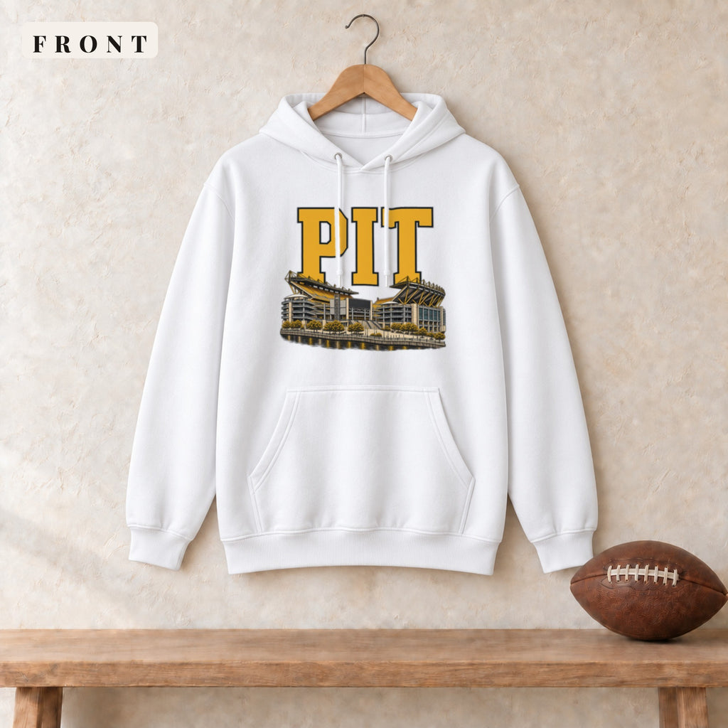 Hoodie · White · front · Pittsburgh Home Field Advantage hoodie in white