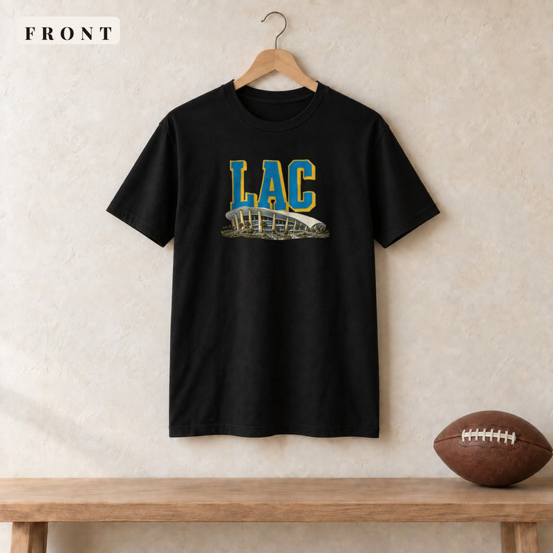 Tee · Black · front · Los Angeles Powder Home Field Advantage tee in black