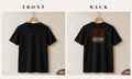 Tee + Logo Front · Black · front and back · Cleveland Blueprint City tee in black