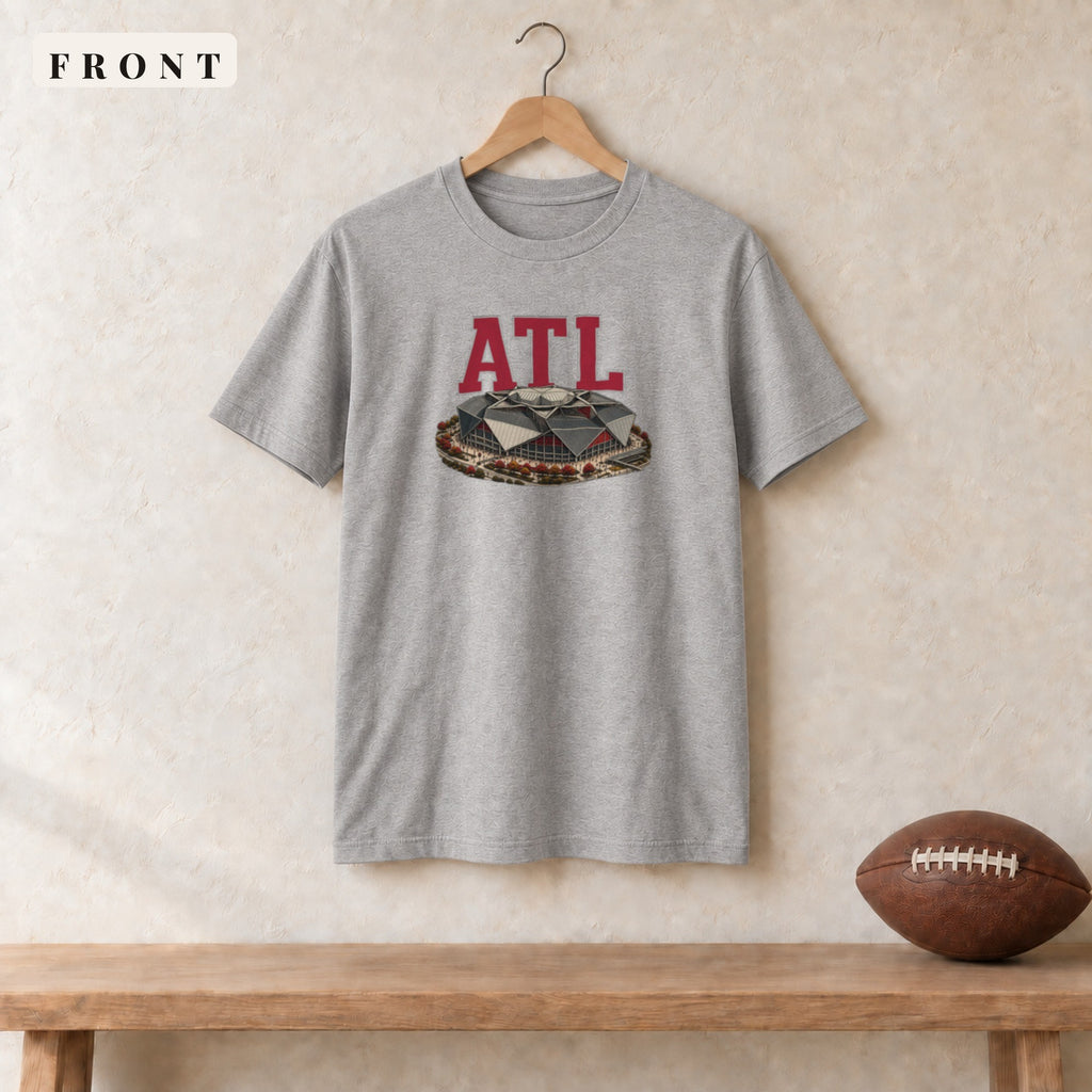 Tee · Sport Grey · front · Atlanta Home Field Advantage tee in sport grey