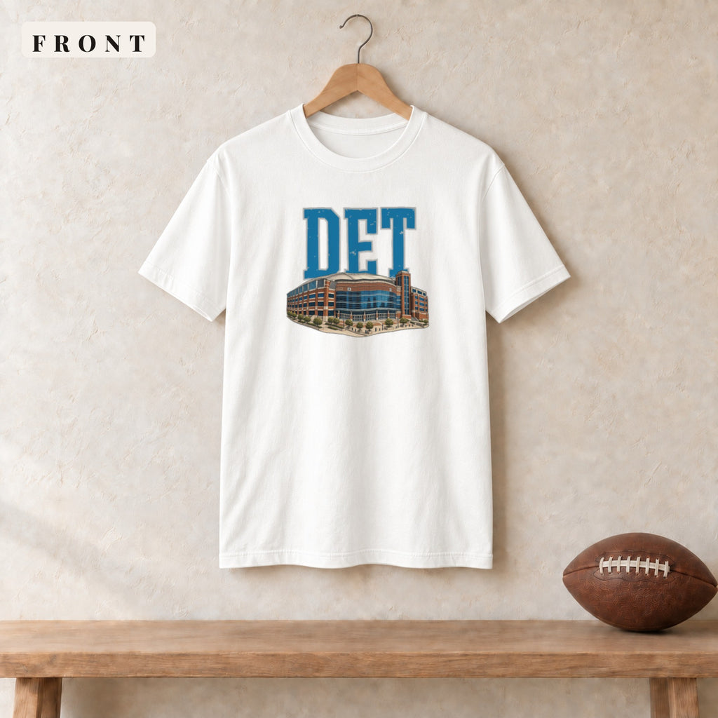 Tee · White · front · Detroit Home Field Advantage tee in white