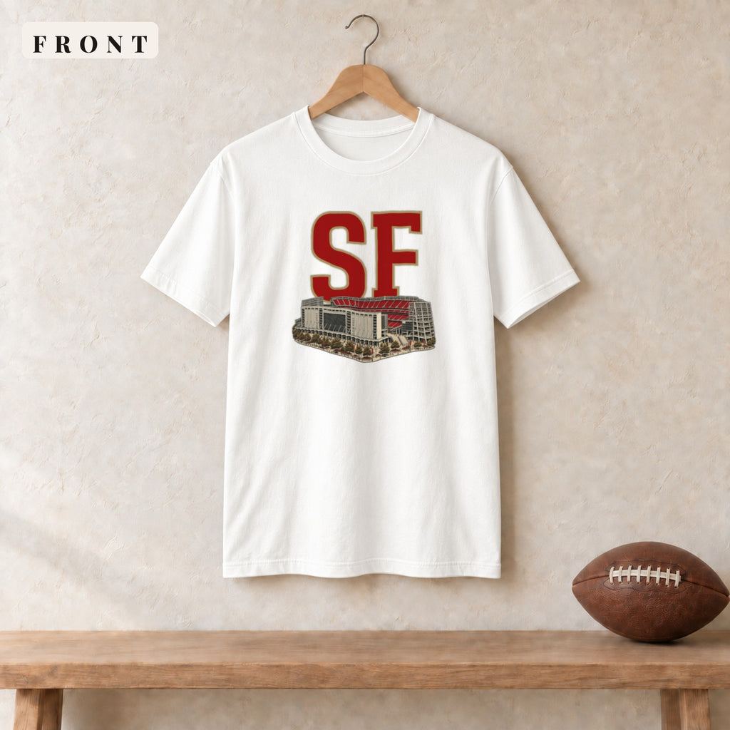Tee · White · front · San Francisco Home Field Advantage tee in white