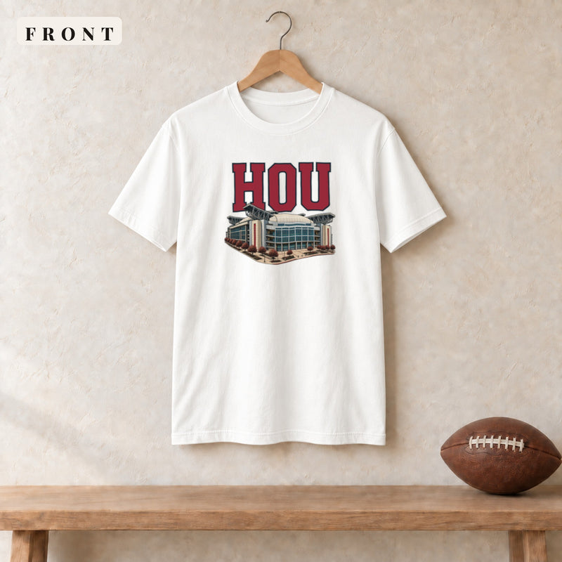 Tee · White · front · Houston Home Field Advantage tee in white