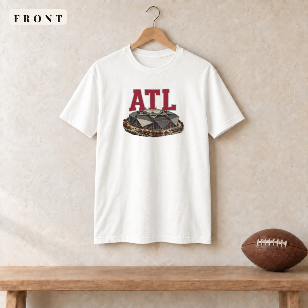 Tee · White · front · Atlanta Home Field Advantage tee in white