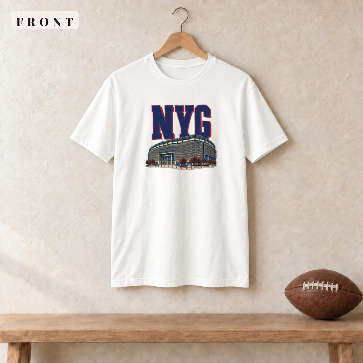 Tee · White · front · New York Royal Home Field Advantage tee in white