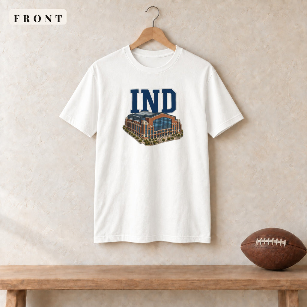 Tee · White · front · Indianapolis Home Field Advantage tee in white