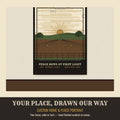 Custom Home & Place Portrait — Canvas