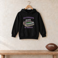 Color Black, Saturdays in Seattle Youth Heavy Blend Hoodie in black