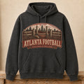Atlanta Football Hoodie | Field Goals & Fence Rows | Vintage City Game Day Hoodie