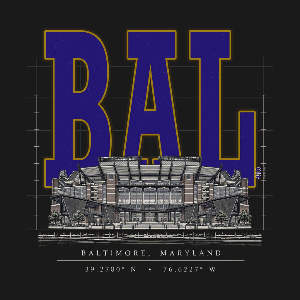 Design · Baltimore · Blueprint City stadium art