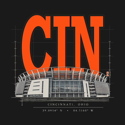 Design · Cincinnati · Blueprint City stadium art