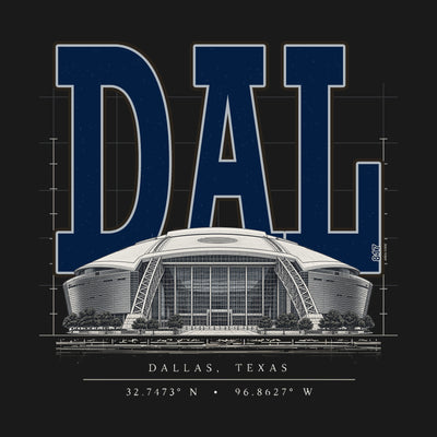 Design · Dallas · Blueprint City stadium art