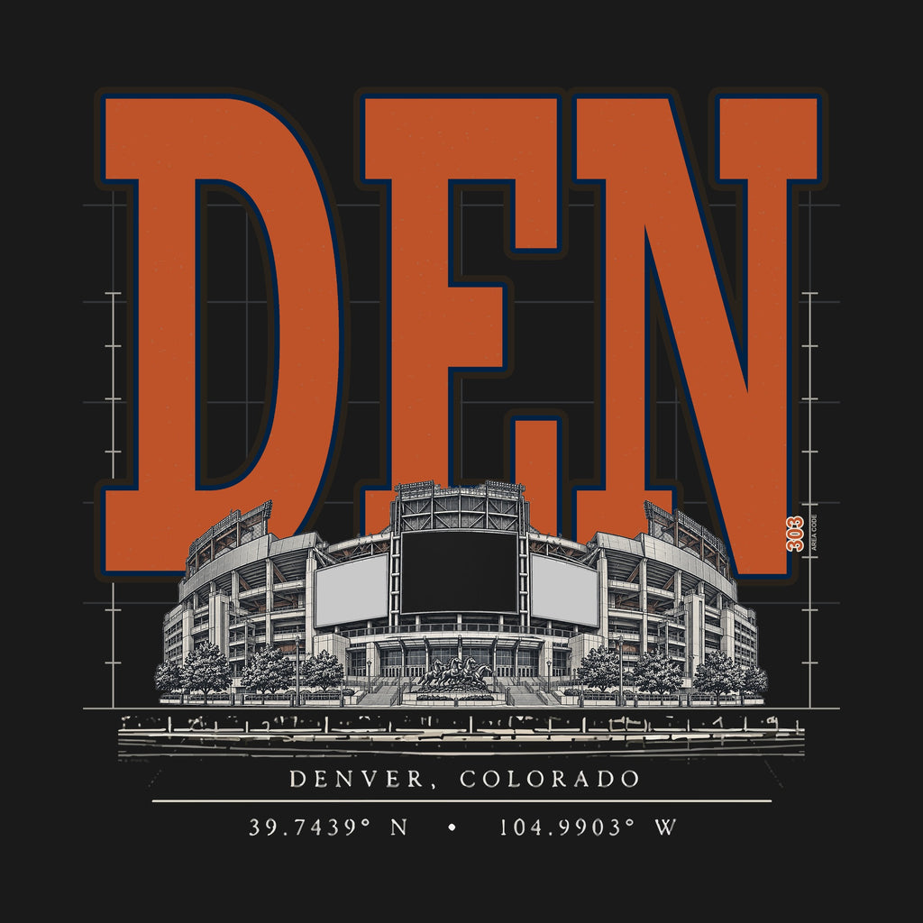 Design · Denver · Blueprint City stadium art