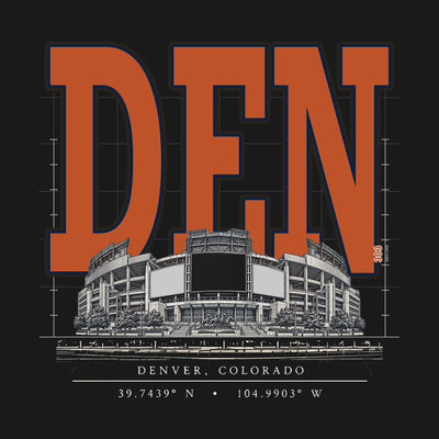 Design · Denver · Blueprint City stadium art