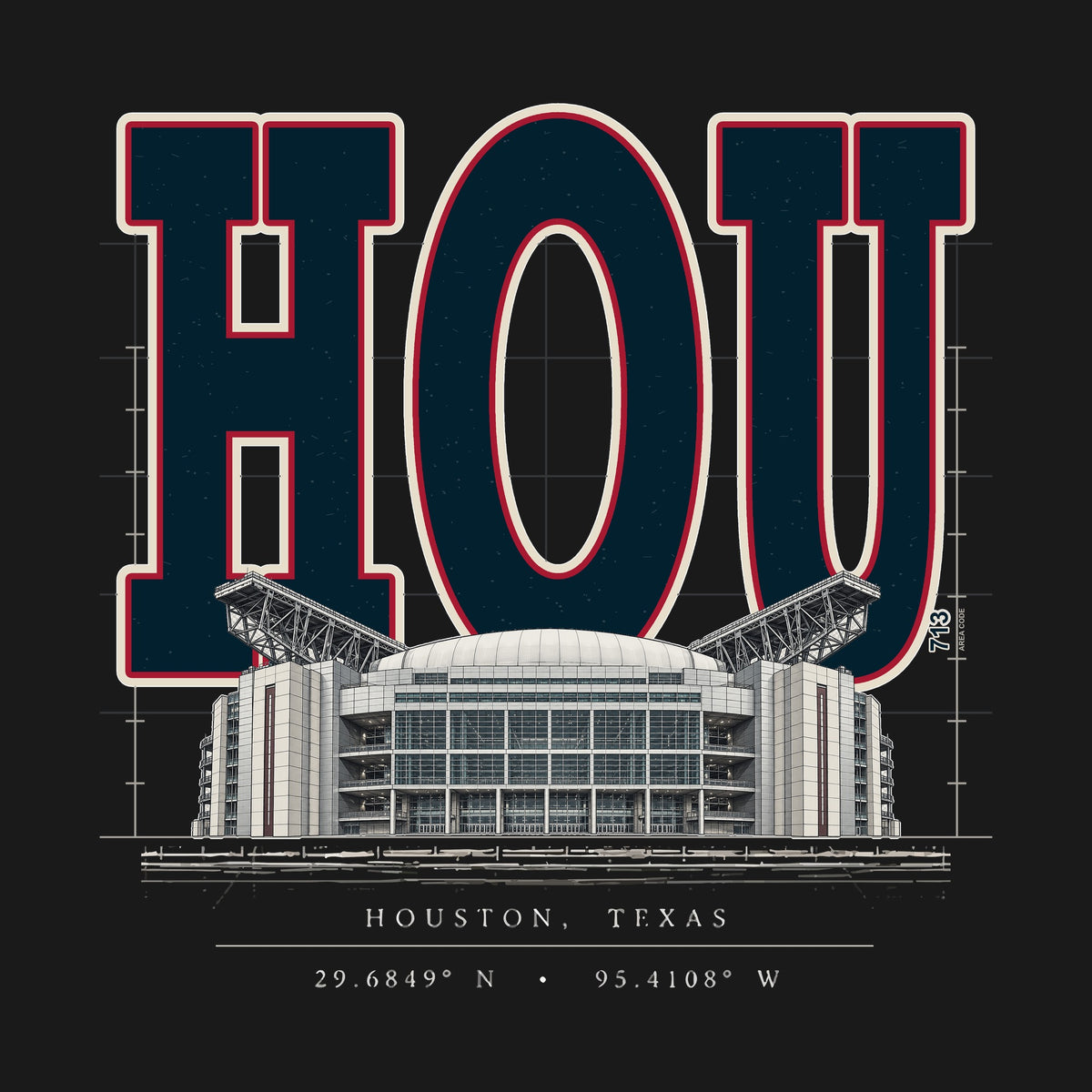 Design · Houston · Blueprint City stadium art