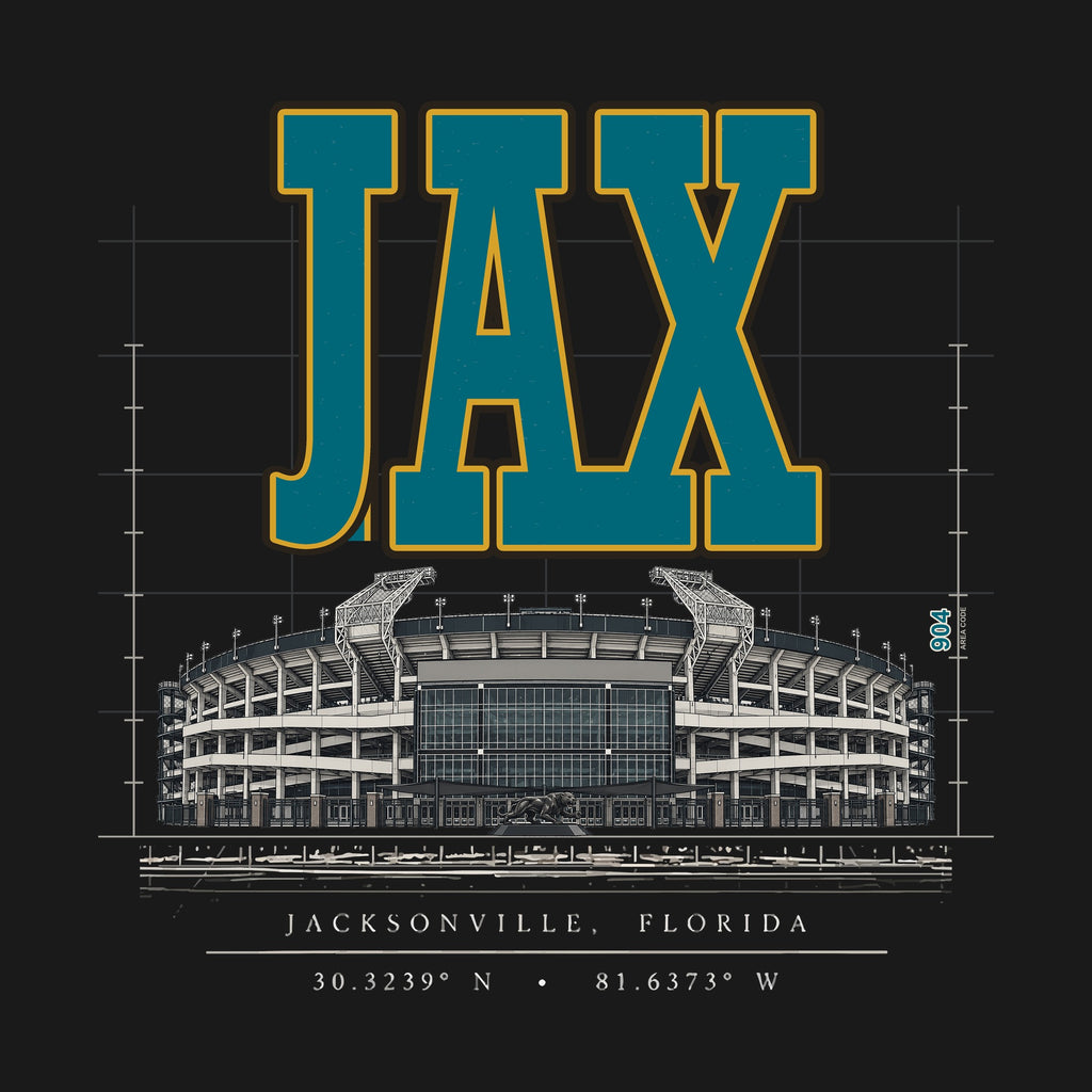 Design · Jacksonville · Blueprint City stadium art