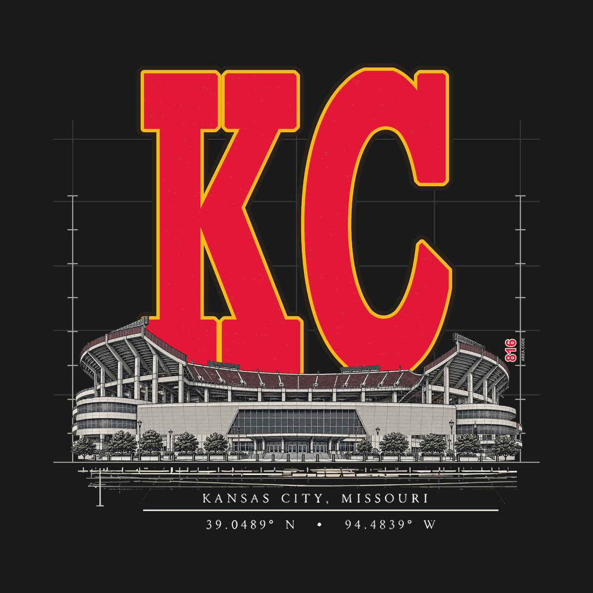 Design · Kansas City · Blueprint City stadium art