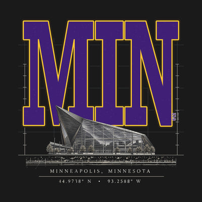 Design · Minnesota · Blueprint City stadium art