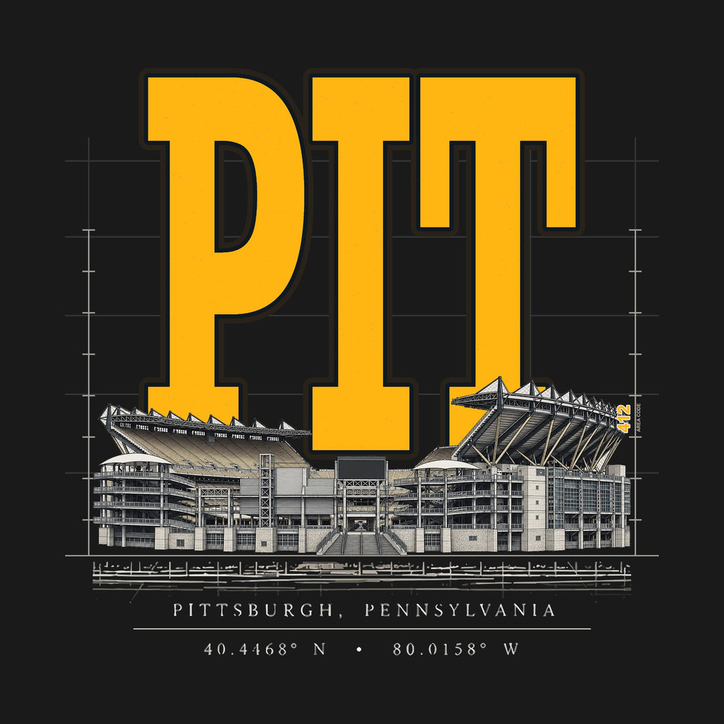 Design · Pittsburgh · Blueprint City stadium art