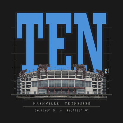 Design · Tennessee · Blueprint City stadium art