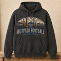 Buffalo Football Hoodie | Field Goals & Fence Rows | Vintage City Game Day Hoodie