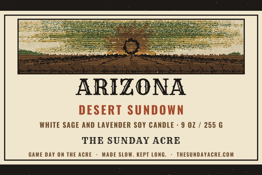 Arizona — Desert Sundown — 9 oz Soy Candle