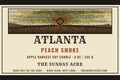 Atlanta — Peach Smoke — 9 oz Soy Candle
