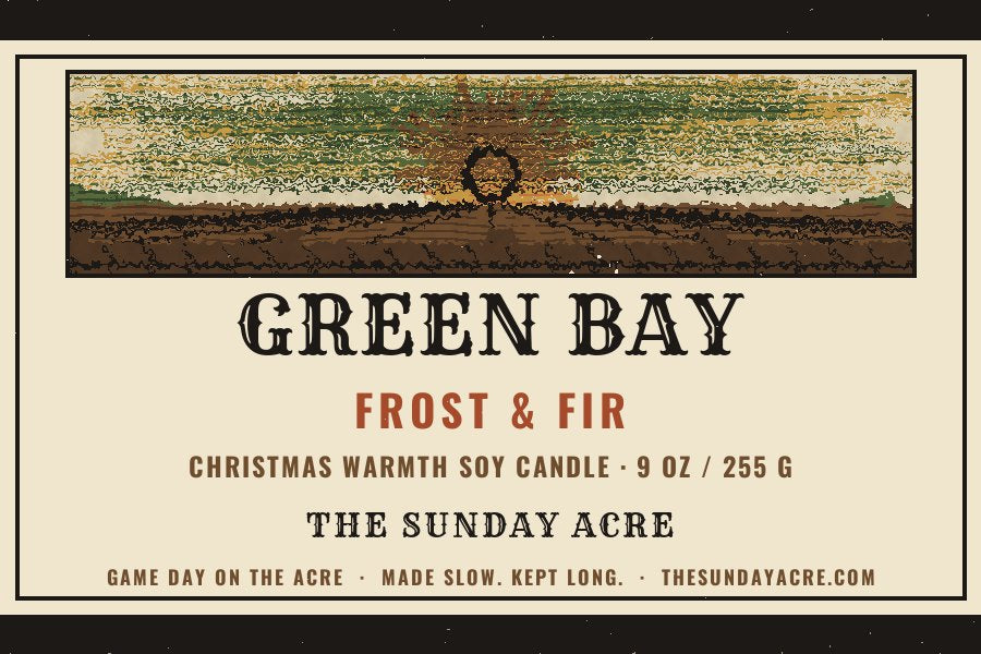 Green Bay — Frost & Fir — 9 oz Soy Candle
