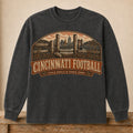 Cincinnati Football Long Sleeve | Field Goals & Fence Rows | Vintage City Game Day Long Sleeve