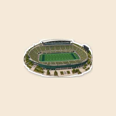 Eugene stadium sticker