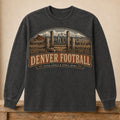 Denver Football Long Sleeve | Field Goals & Fence Rows | Vintage City Game Day Long Sleeve